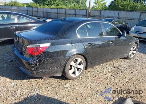 2004 BMW 530I из США, поврежденный, VIN WBANA73514B066454